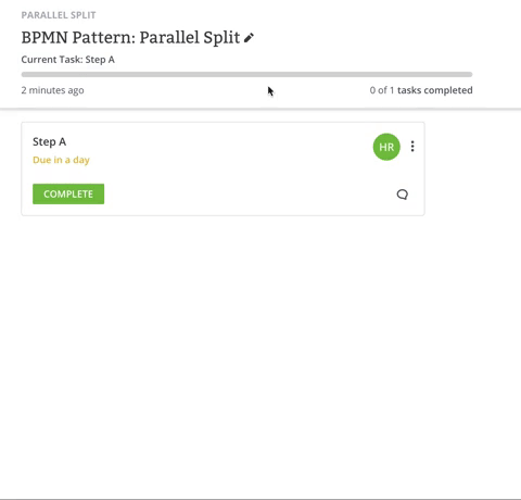 BPMN diagram element - technical illustration